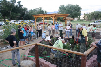 Many Master Gardeners came to help!