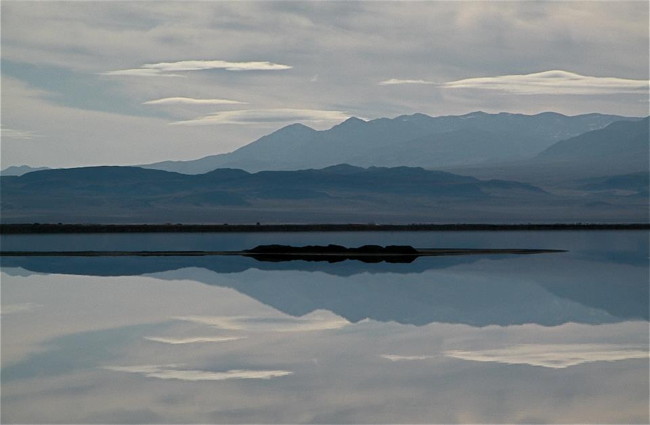 Reflections on Owens Lake
